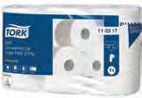 Χαρτιά Υγείας Tork Ρολό Υγείας Mid-Size Coreless [T7] 2φυλλο Μήκος ρολού: 112,5m Διαστάσεις φύλλου (ΠxΜ): 9,3x12,5cm 900 φύλλα/ρολό 36 ρολά/κιβ Tork Συσκευή 2