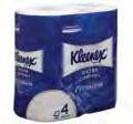 πακ/κιβ 420031 420089 420087 Kleenex Ρολό Υγείας Kleenex Ρολό Υγείας Kimberly Clark Professional Ρολό Υγείας 2φυλλο Τυπωμένο λογότυπο Kleenex Μήκος ρολού: 42m Διαστάσεις φύλλου (ΠxΜ): 9,5x12cm 350