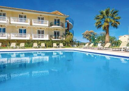 56 ΛΑΓΑΝΑΣ, ΖΑΚΥΝΘΟΣ Ilios Zante Hotel Βρίσκεται σε μια προνομιακή τοποθεσία, μόλις 5 λεπτά από την πιο δημοφιλή παραλία του νησιού, τον Λαγανά, ιδανική επιλογή για όσους επιθυμούν να χαλαρώσουν και