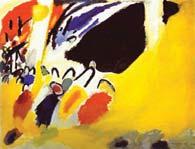 .. ενώ το βιολετί είναι στον ήχο παρόµοιο µε το αγγλικό κόρνο και τη φλογέρα» B. Καντίνσκι, Για το πνευµατικό στην Τέχνη Βασίλι Καντίνσκι (Wassily Kandinsky, 1866-1944).
