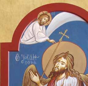Зато се икони Светог Јована даје почаст да буде поред иконе Господа Исуса Христа на иконостасу