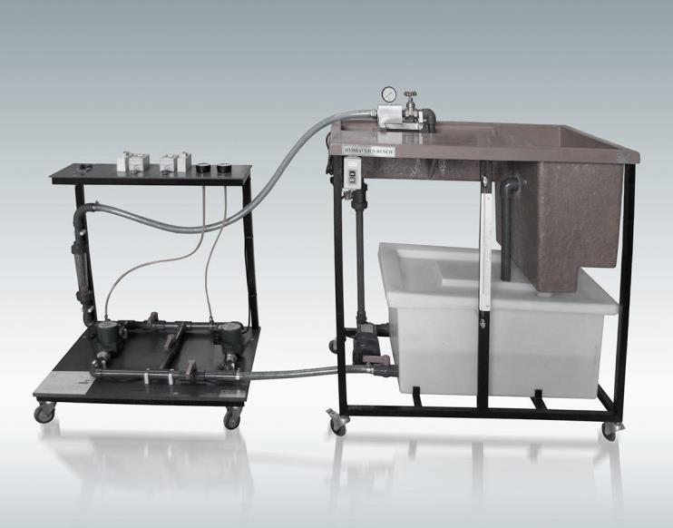 Series- Parallel Pump Test Rig آزمایش