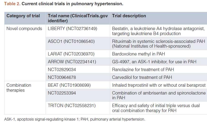 Combination therapy in PAH Lajoie et al.