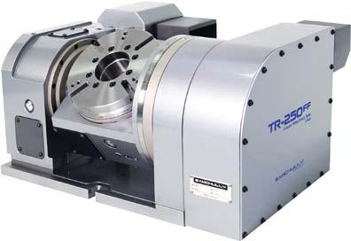 TR-250FF 4th, 5th axis for Tilting Tilting Series, High Precision&High Speed Systems, Convenient JIG Design Extremely Rigid Body, High Clamping power (Hydraulic) Table Dia.