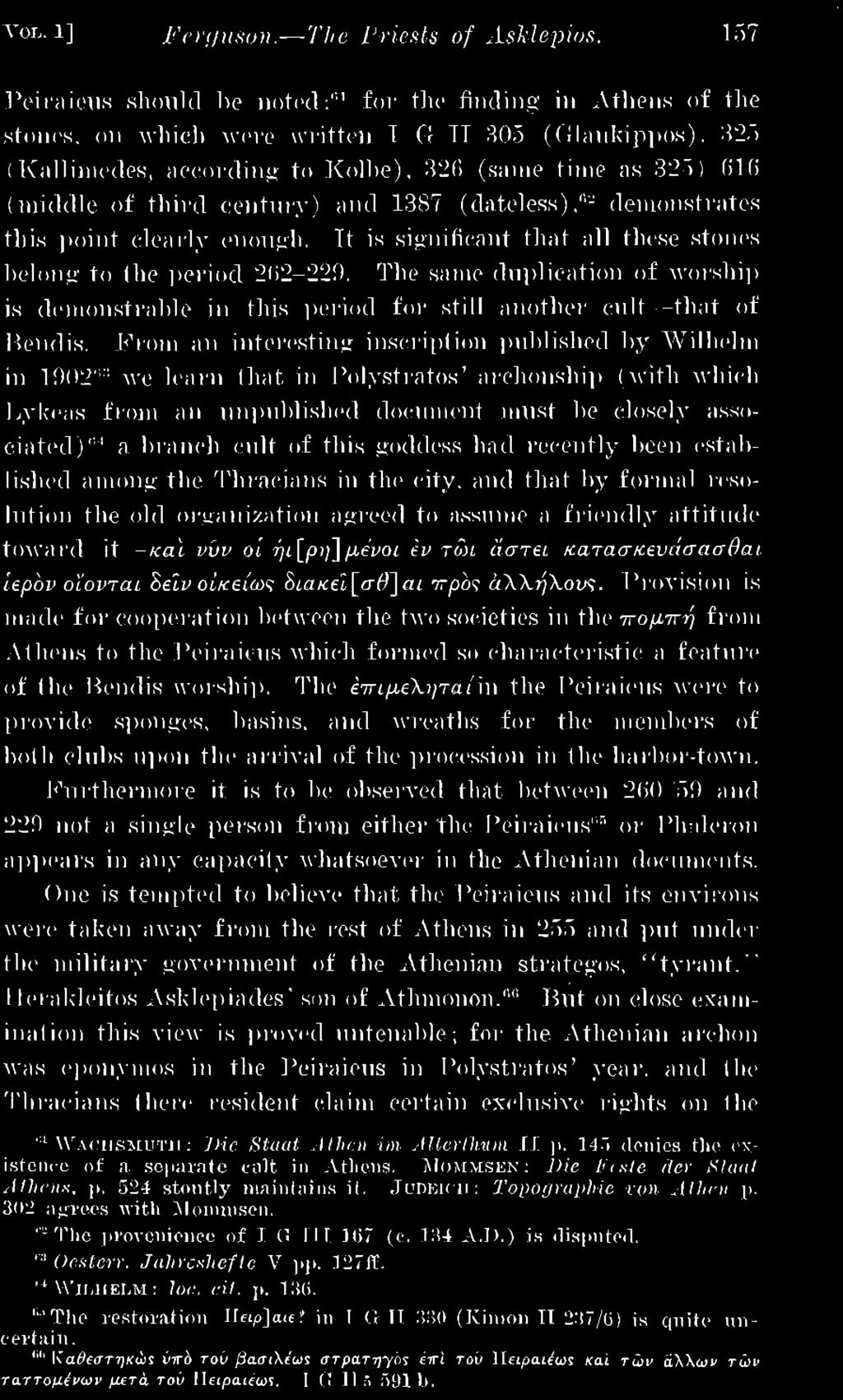 of this goddess had recently been established among the Thracians in the city, and that by formal resolution the old organization agreed to assume a friendly attitude toward it καϊ νυν οι ψ [/α/;]