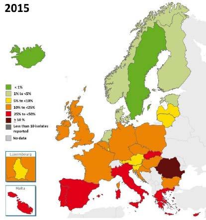 χαρακτηριστικά αναφέρεται στις οδηγίες από το ΚΕΕΛΠΝΟ ο μικροοργανισμός αυτός «δύσκολα εκριζώνεται, εύκολα μεταδίδεται, δύσκολα θεραπεύεται, ενώ ελέγχεται και θεραπεύεται με υψηλό κόστος» (21).