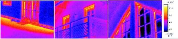V območjih toplotnih mostov so temperature notranjih površin precej nižje, tako da povzročajo težave v prostorih s povečano relativno vlažnostjo zraka (kuhinja,kopalnica) ali pa v slabo prezračevanih