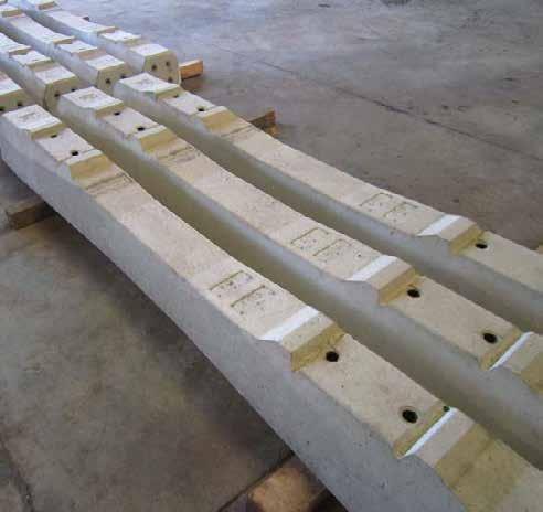 прeпoручуje сe зa: справљање бетона високих перформанси (Ultra High Performance Concrete) изрaду прeфaбрикoвaних бeтoнских eлeмeнaтa (жeлeзнички прaгoви, кoнструк ци oни eлeмeнти) прoизвoдњу мaсa зa
