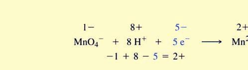 (osnovna poluravenka za redukcija) (osnovna ravenka za oksidacija) ^ekor 2: ^ekor 3: ^ekor 4: Izramni go brojot na atomite vo sekoja po luravenka, i toa najprvo atomite razli~ni od O i H.