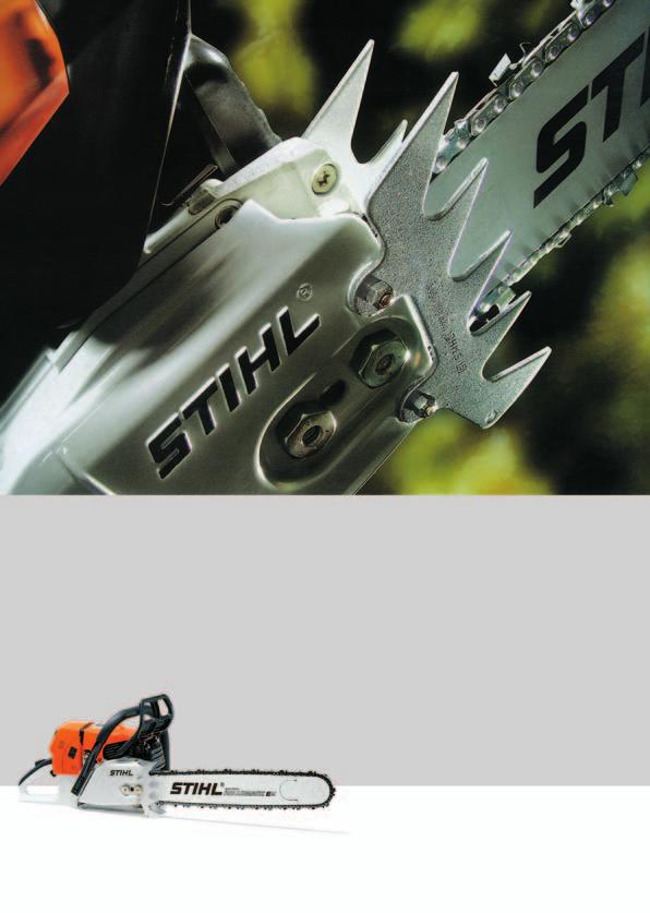 Zagrizite zubima u najtvrapplee poslove 1926 2006 Predstavljamo novu motornu pilu STIHL MS 650.