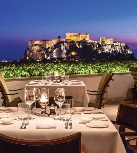HOTELS THAT DEFINE THE DESTINATION One of the most emblematic, downtown Athens Hotels, with magical view of the Acropolis, facing Syntagma square, introduces its New, Luxurious Presidential Suite. E.
