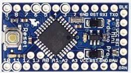 Εικόνα 4-2: Arduino Pro Mini Αντικείμενο Χαρακτηριστικά Αντικείμενο Χαρακτηριστικά Microco ntroller Atmega328p EEPROM 1KByte Operating Voltage 5V and 3.