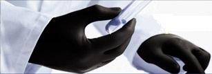 2-60-387 L 5,80 2-60-388 XL 5,80 Γάντια νιτριλίου μιας χρήσης χωρίς πούδρα μαύρα Υλικό: Νιτρίλιο Πάχος