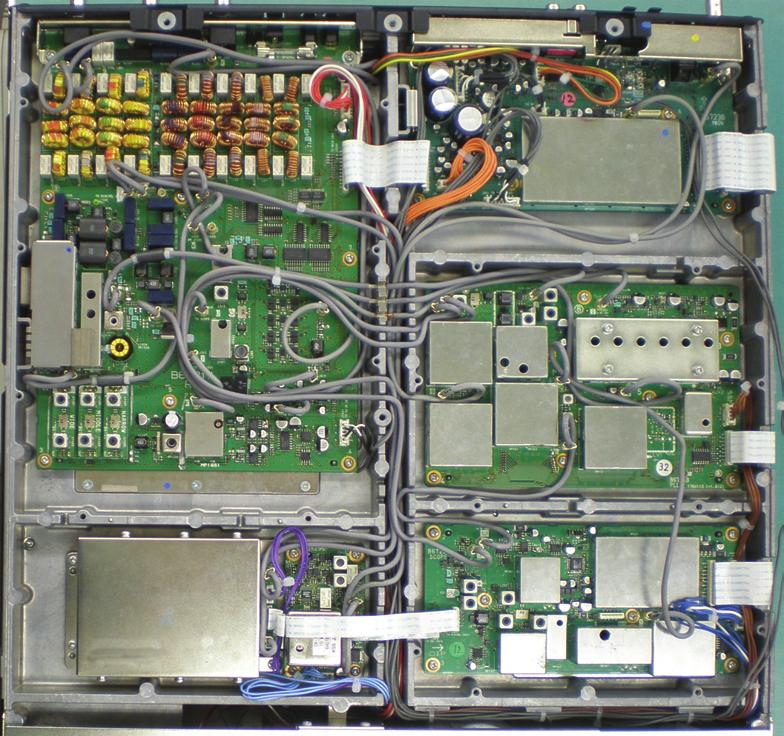 SECTION INSIDE VIEW (viewing from the bottom) MAIN UNIT RF