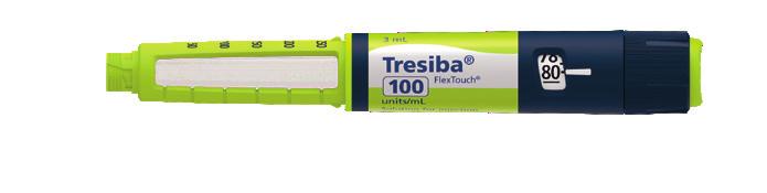 ΦΑΡΜΑΚΕΥΤΙΚΟΥ ΠΡΟΪΟΝΤΟΣ Tresiba 100 μονάδες/ml ενέσιμο διάλυμα σε προγεμισμένη συσκευή τύπου πένας ΠΟΙΟΤΙΚΗ ΚΑΙ ΠΟΣΟΤΙΚΗ ΣΥΝΘΕΣΗ Μία προγεμισμένη συσκευή τύπου πένας περιέχει 300 μονάδες ινσουλίνης
