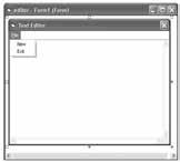 به عالوه با استفاده از دكمههاي و در كادر محاوره Menu Editor ميتوانيد گزينهها را جابهجا كنيد و به وسيله دكمه Delete در كادر محاوره Menu Editor گزينه مورد نظر خود را حذف نماييد.
