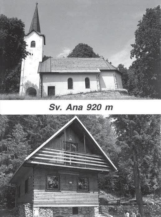Slovesno jo je odprlo 26. junija 1993. Letošnje leto je praznično, saj mineva petindvajset let od postavitve koče, zato ste še posebej vabljeni, da obiščete Sv. Ano. Še preden se povzpnete na hrib Sv.