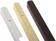 438-58_ALUM_ 438-58_BEIGE 438-58_BROWN Ενωτικό πάγκου Νο105 630mm αλουμίνιο ταφ 3αρι