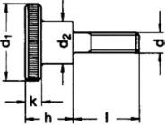 Fasteners DIN 444 Βίδα µε κεφάλι µάτι Eye bolt, (type B), medium coarse d M6 M8 M10 M12 M16 M20 M24 b 125 18 22 26 30 38 46 54 b 200-28 32 36 44 52 60 b > 200 - - - 49 57 65 73 d 2 6 8 10 12 16 18 22