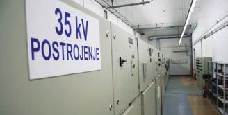 elektroenergetski sustav, a kada elektrana ne isporučuje električnu energiju, odnosno kada agregati miruju, rasklopno postrojenje služi kao spojna točka dva 110 kv dalekovoda, kako tokovi energije ne