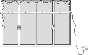 6 A set of lights consists of 20 lamps connected in series to the 230 V mains electricity supply. (a) When the lights are switched on and working correctly, the current through each lamp is 0.25 A.