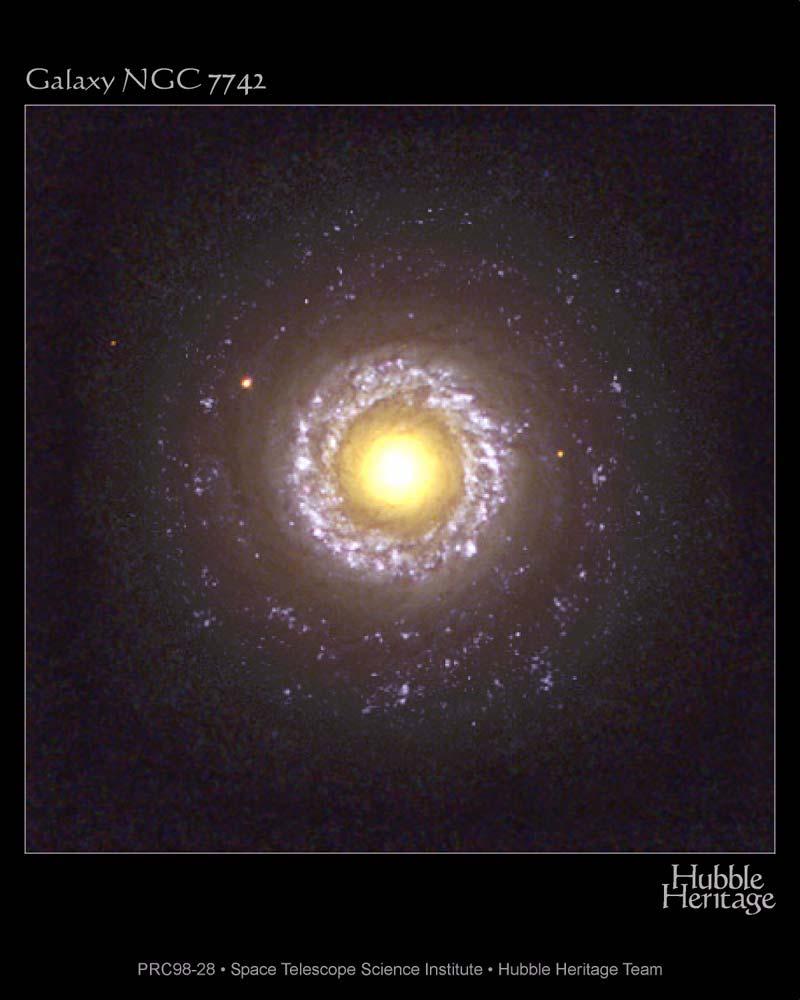 - 6 - Περιγραφή των AGN Φάσμα γαλαξία Seyfert: Παρατηρούμε το οπτικό συνεχές που εμφανίζει και μια μη θερμική κλίση. Κυριαρχούν οι γραμμές εκπομπής.
