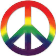 Tο νεώτερο σύμβολο της ειρήνης που αναδύθηκε από το αντιπολεμικό κίνημα της δεκαετίας του '60.