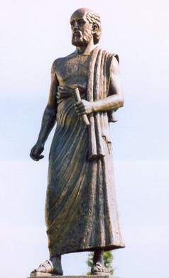 4. Аристарх и рачунање величина и удаљености Сунца и Месеца Аристарх са Самоса (310. п.н.е. 230. п.н.е.) је био грчки математичар и астроном.
