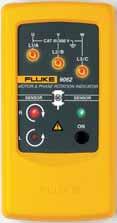 Fluke 9040 indikator okretnog polja jasno prikazuje prisutnost 3 faze na LCD zaslonu i omogućava brzo određivanje redoslijeda faza.