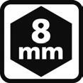 ОДВИЈАЧ #30 Имбус кључ од 8мм Пластични маљ TL-FC16/