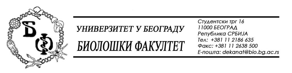 15/513-13.11.2015. На основу члана 128. Закона о високом образовању и члана 59. став 1. тачка 12.