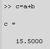 نحوه مقدار دهی به متغیرها ; اگر در انتهای سطر از سیمیکالن استفاده شود مقدار نشان داده نمی شود.