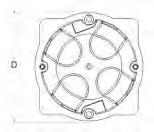 Doză dublă COD TIP DIME AMBALARE mm (Cutie) 08-21041-002 DUBLĂ 65x135x45 GALBEN BUC 60    Doză triplă COD TIP DIME AMBALARE mm (Cutie) 08-21042-003 TRIPLĂ 65x205x45 GALBEN BUC