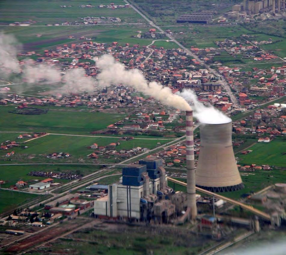 Plani Hapësinor për Zonën me Interes të Veçantë Ekonomik Fusha e Mihjes së Re 43 Zonat Industriale Gjenerimi i energjisë elektrike - Lokacionet e TC-ve Kosova A dhe Kosova B (foto 4) janë zonat e