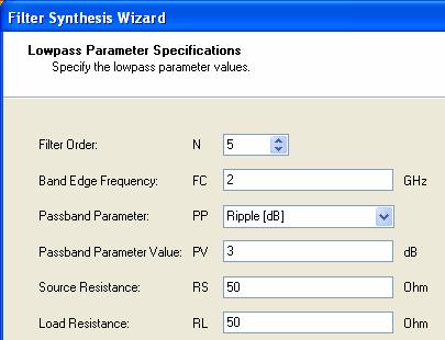 96 Микроталасна пасивна кола Решење. Користећи MWO Filter Synthesis Wizard добијене су шеме приказане на слици 8.11