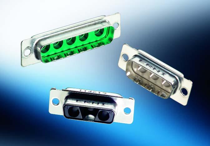 Housings for Male High Current Contacts Dimensional Drawing 3W3 Dimensional