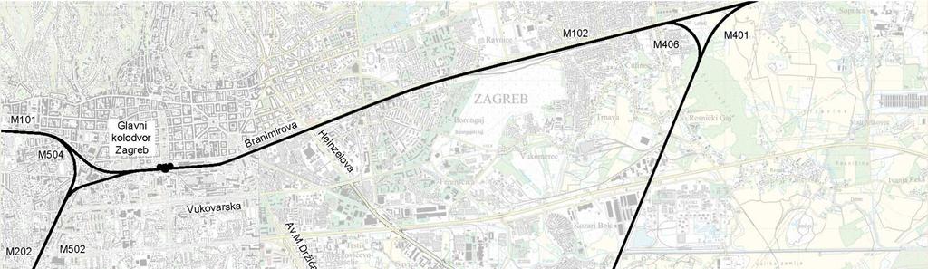 Zagreb Zagreb GK 0,00 km / 0 min