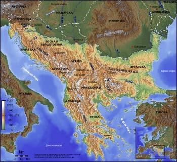 3.1 Географски положај Србија је балканска, средњоевропска (панонска) и подунавска држава.