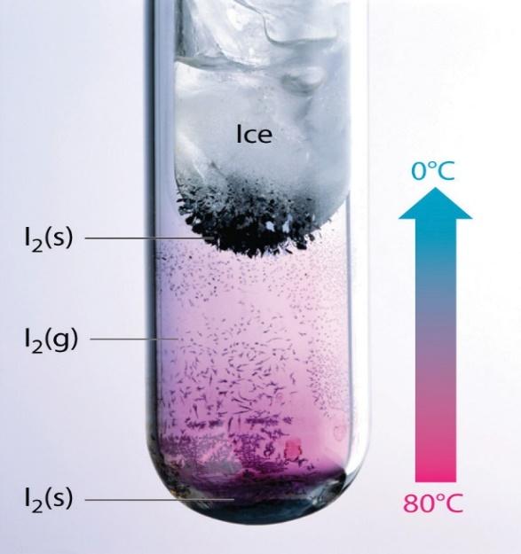 привлечните сили постојат меѓу молекулите на јод на собна температура претставува