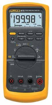 סדרת רבי מודדים Fluke 80 V TrueRMS מאפיינים ודיוק ליעילות מקסימלית בתעשייה.