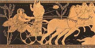 Nápadník mal naložiť do voza Hippodameiu a Oinomaos unikajúcu dvojicu prenasledoval. Ak ich dohonil, mladíkovi odťal hlavu a pribil na svoj palác. Vraždenie ženíchov zastavil Pelops.