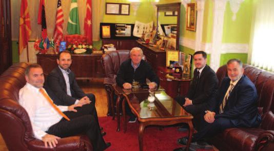 Përfaqësues të Unionit të BISH të Zvicrës vizituan BFI në RM Një delegacion i Unionit të Bashkësive Islame Shqiptare të Zvicrës, më në krye Hfz. Mehas ef. Alia, kryetar i Unionit, H.