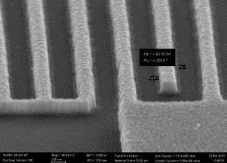tranzistoare HEMT; dispozitive dezvoltare procese CMOS si dispositive pe grafena; depunere si corodare asistate de fascicul de electroni (EBID- EBIE); fabricatie mastere pentru nanoimprint;