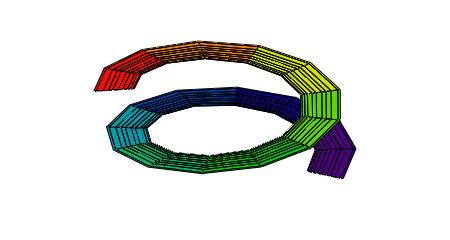 z54:= z54t ( x54, y54, z54) 57 pav Spiralė ( u, v) ( u, v) ( u, v) x = h Parametrine forma y = g z = r atliekant tokius veiksmus: užrašomi erdvės koordinačių funkcijų, išraiškos; užrašyto paviršiaus