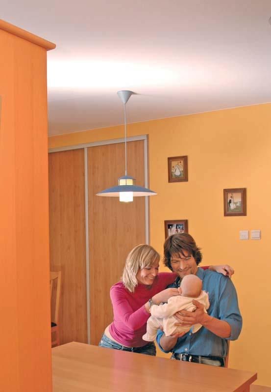 Podh ady 5. Sadrokartónové podh ady Rigips predstavujú moderné, rýchle a isté riešenie opláštenia stropov.