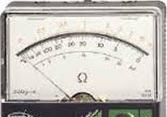 Mjerenje otpornosti Ommetar je mjerni instrument za mjerenje električnog otpornosti reda od nekoliko Ω