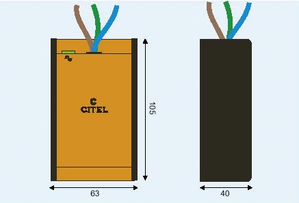 ochrana siete 230V / 50 Hz