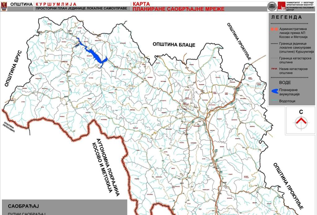 Капацитете за паркирање возила неопходно је обезбедити у свим туристичким, односно, насељским центрима, како у постојећим тако и планираним.