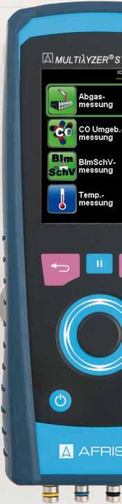 All-in-one: Analiză gaze de ardere, măsurare presiune (diferenţială), măsurare temperatură (diferenţială) şi, în funcţie de aparat, şi