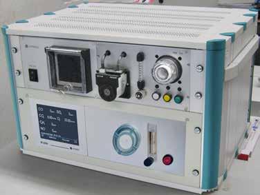 Analiză gaze de ardere Analiză gaze cu infraroșu NOU MULTI-ANALIZOR DE GAZE IR 2000 1 i Dispozitiv de pregătire gaz de măsurare MGK 744 pentru eliminarea condensului şi filtrarea gazului de măsurare.